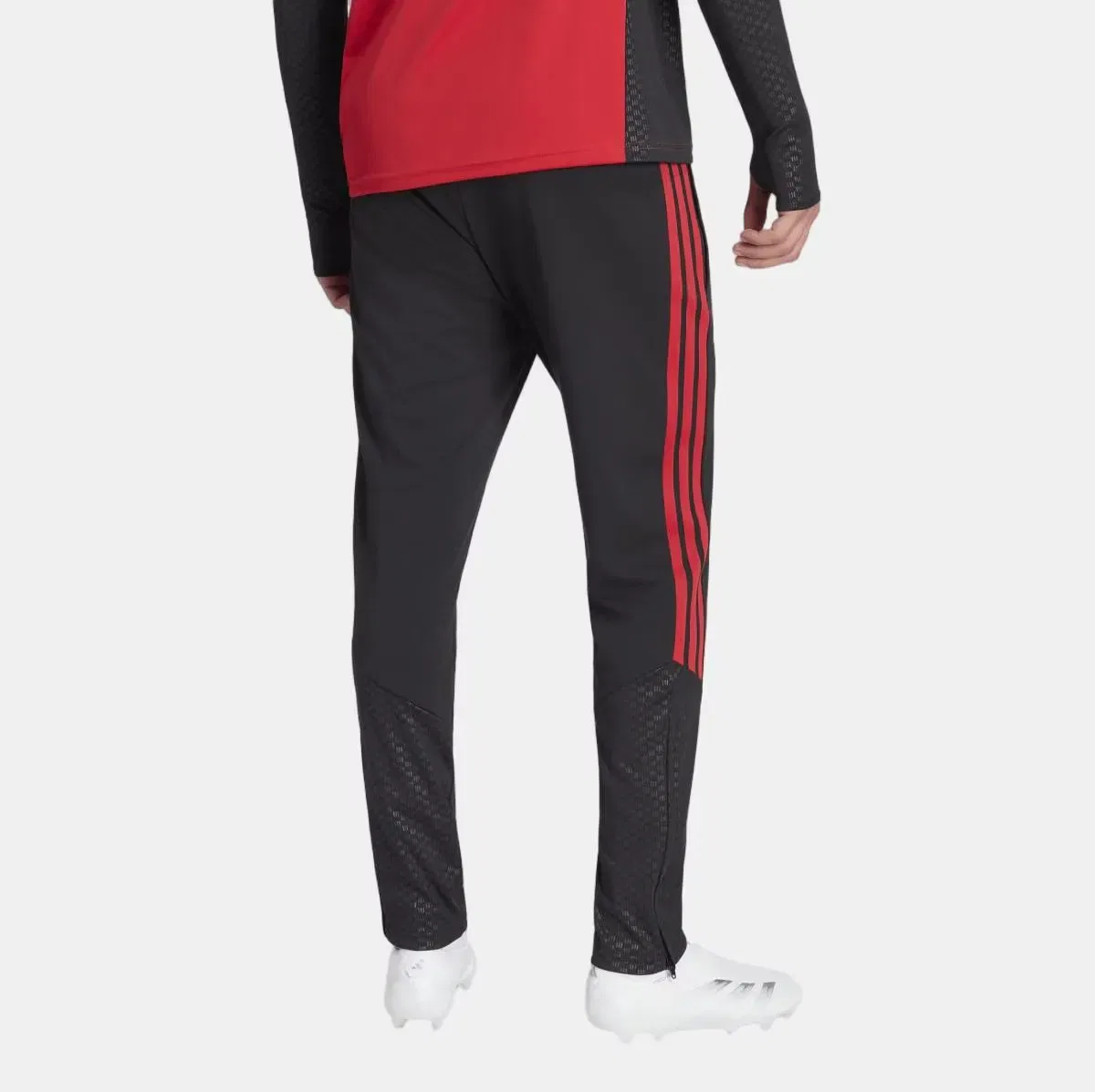 Мужские спортивные штаны с принтом Training Manchester United FC 2026-2027 adidas, Negro — фото 2