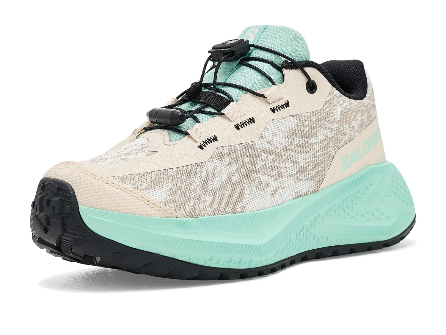 Кроссовки Aero GRVL (для маленьких и больших детей) Salomon Kids, Tapioca/Lichen/Black