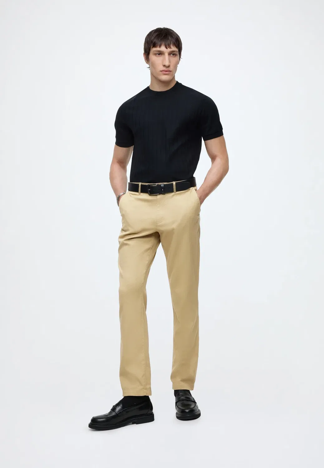 Открытая конструкция Denton - брюки чинос Tommy Hilfiger, Western Khaki — фото 2