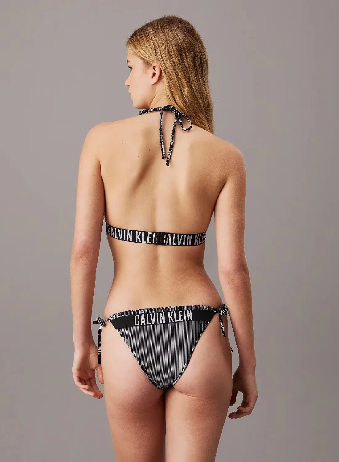Плавки бикини с завязками Intense Power Calvin Klein, черный — фото 2