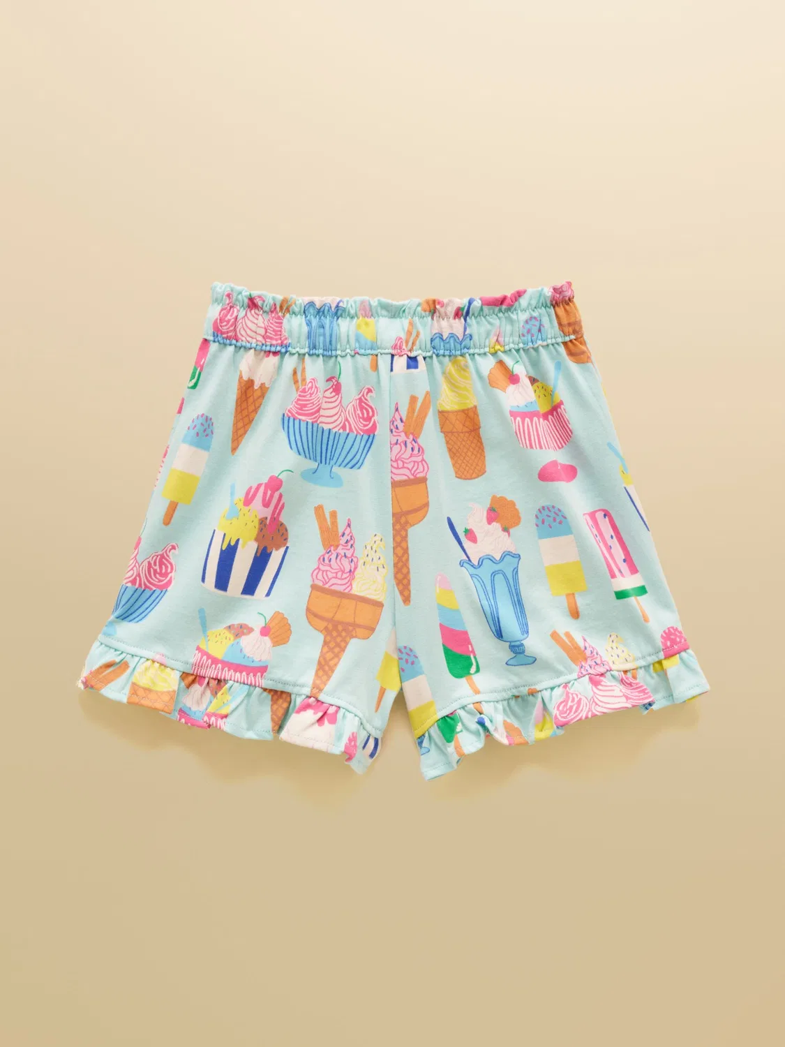 Шорты с оборками Daisy Blue Joules, синий — фото 4