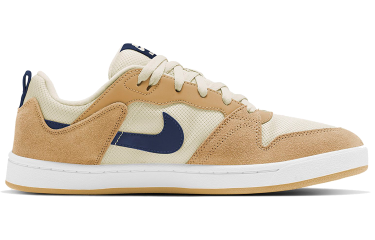Кроссовки для скейтбординга Nike SB Alleyoop, золотистый/бежевый — фото 2