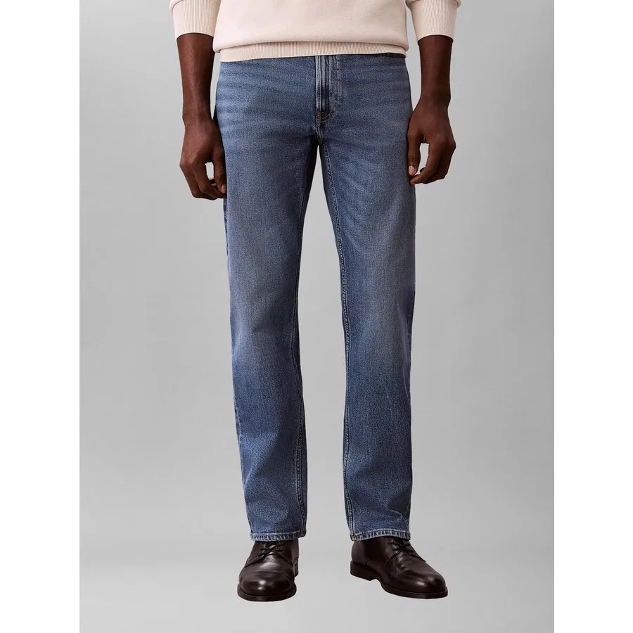 Джинсы Calvin Klein Slim Straight Diggor, Синий — фото 2