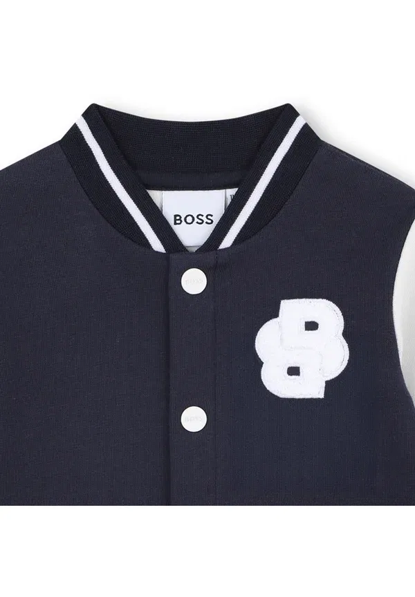 Детский комбинезон Boss Kidswear, темно-синий — фото 3