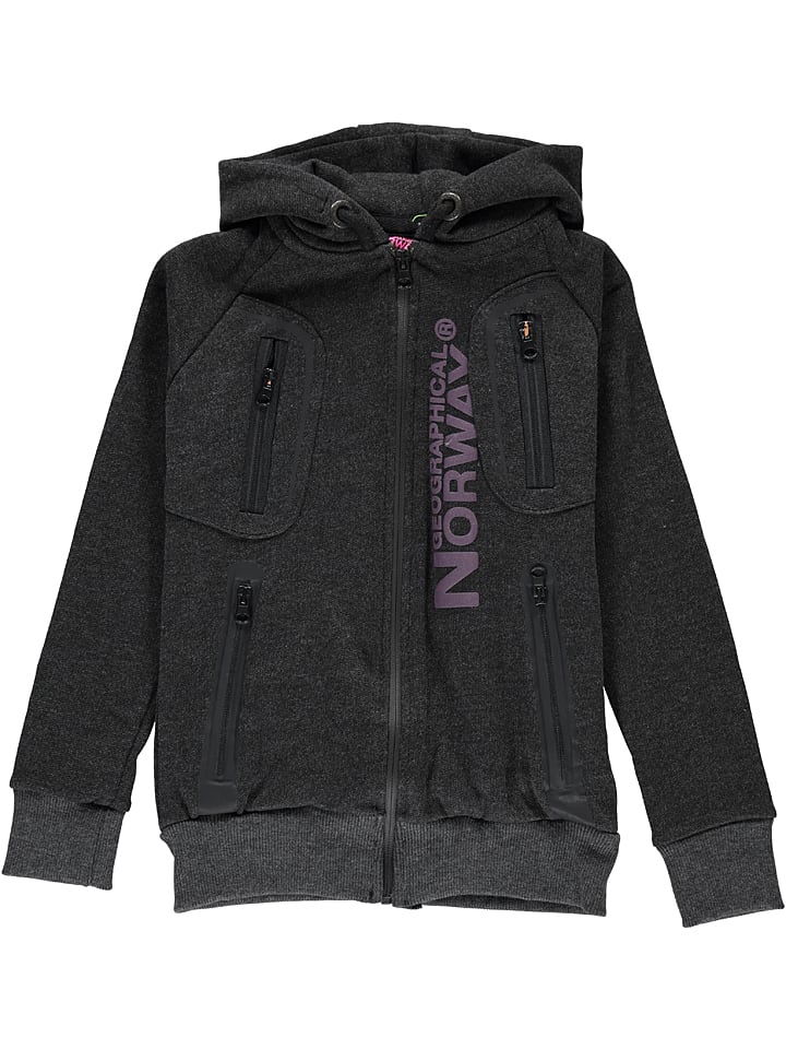 

Спортивная куртка Geographical Norway Sweatjacke Gosepha, черный