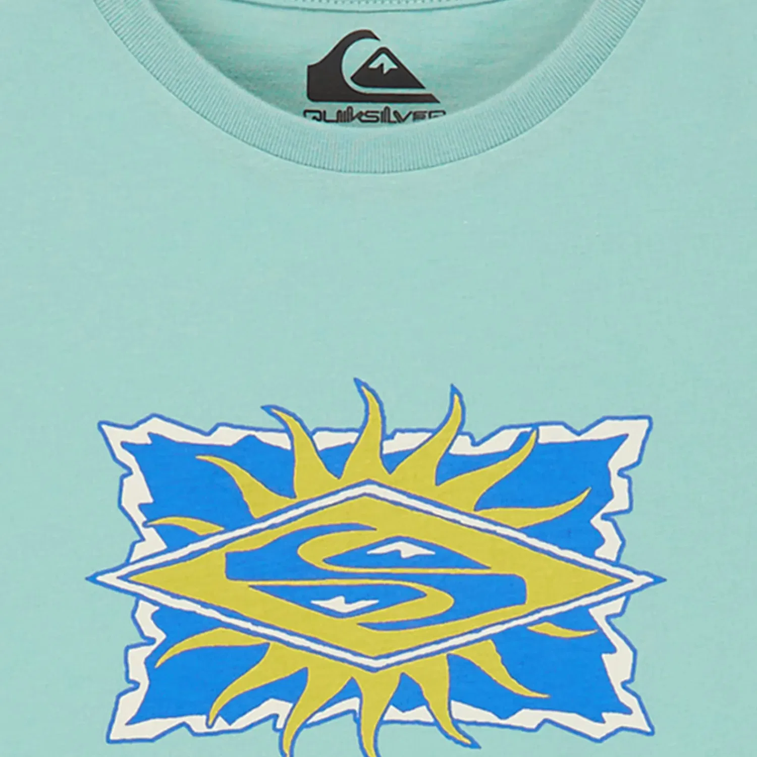 Детская футболка для мальчиков с принтом Ev Starfish Stamp Quiksilver, Azul — фото 3