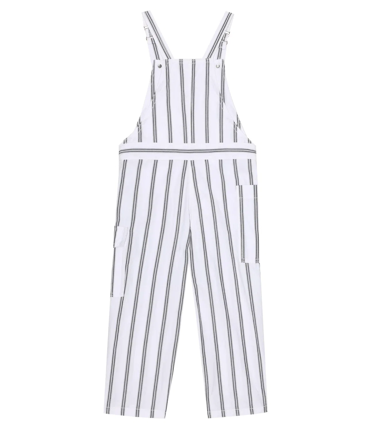 Комбинезон хлопковый Brunello Cucinelli Kids, белый — фото 4