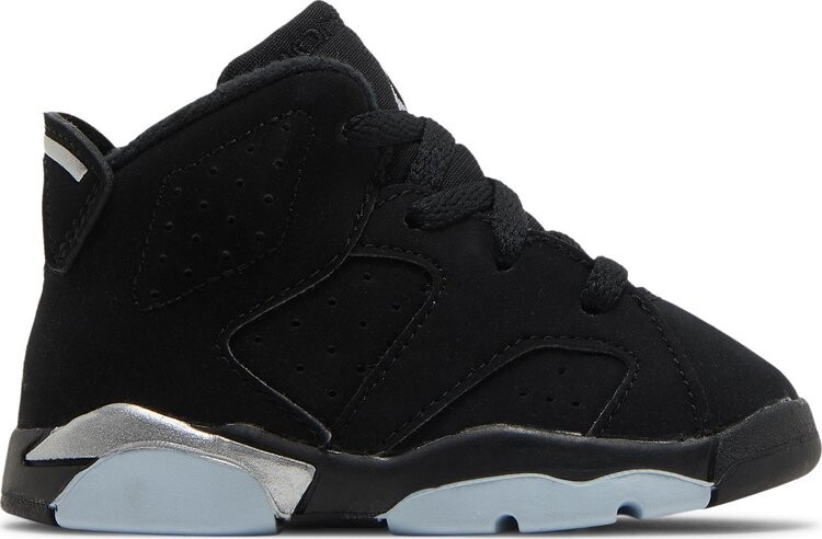 

Кроссовки Air Jordan 6 Retro TD Chrome, черный