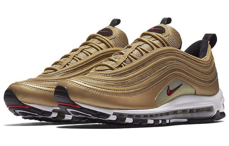 Кроссовки Nike Air Max 97 OG, золотой/металлик — фото 3