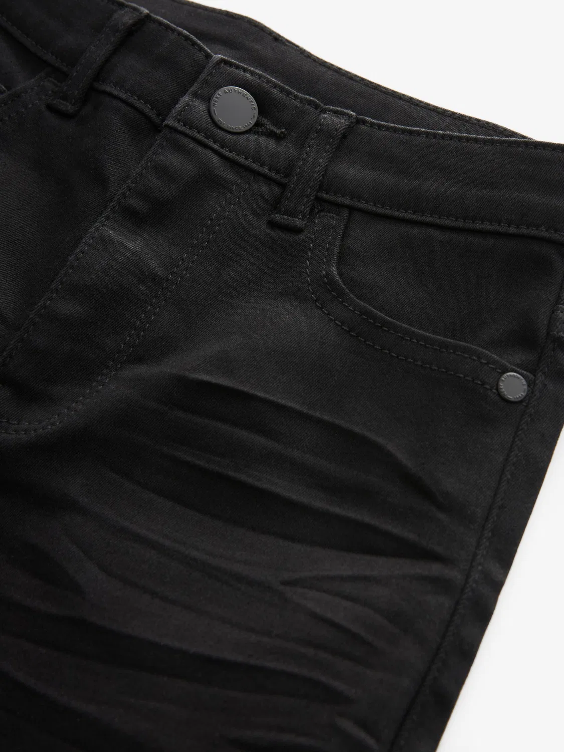 Шорты джинсовые, Classic Fit Next, черный — фото 3
