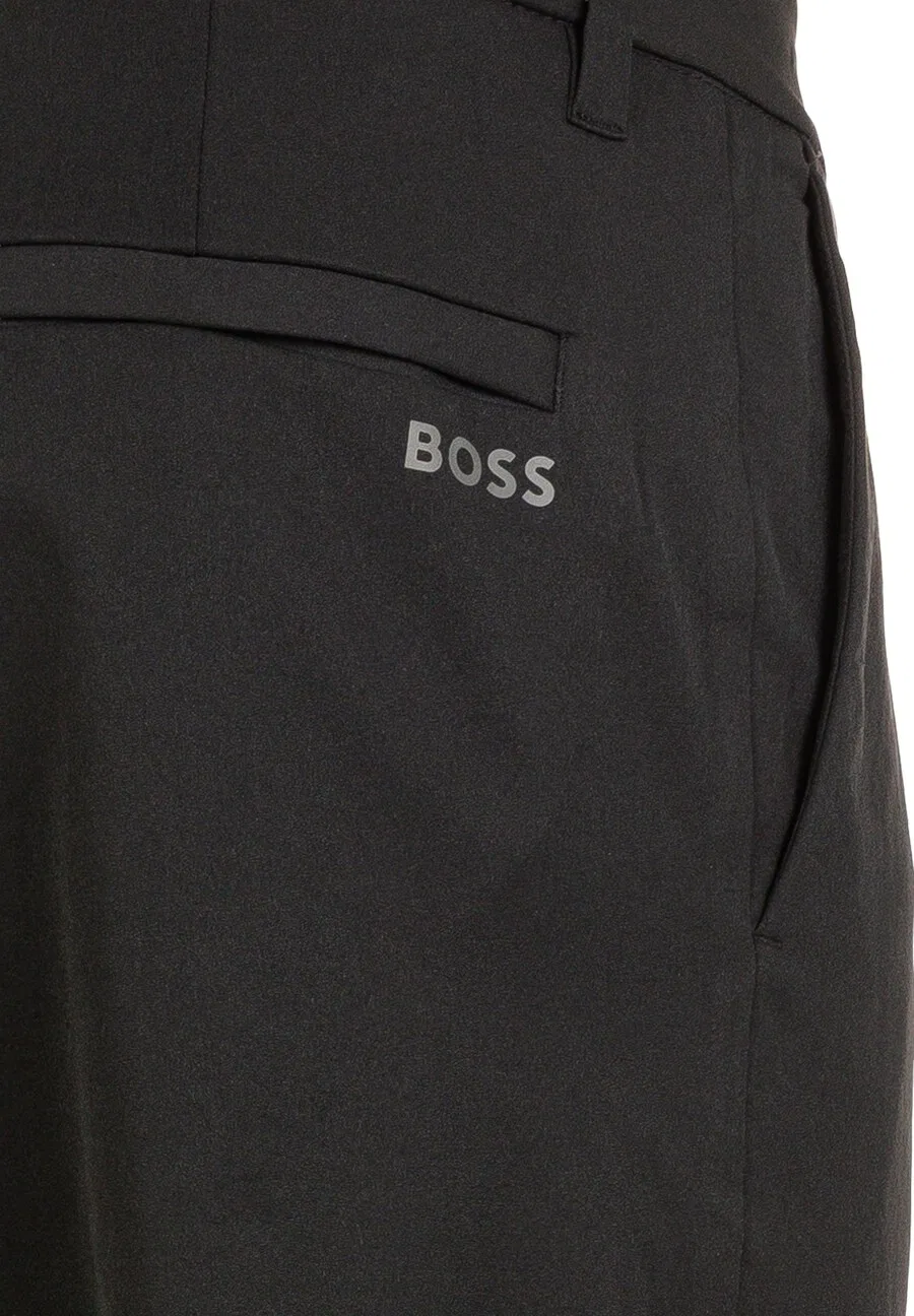 Брюки-чиносы BOSS Slim fit, черные — фото 3