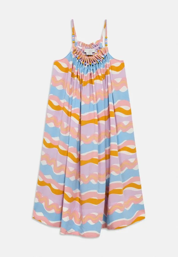 Тканое платье, повседневное платье, разноцветное Stella Mccartney Kids, Multi-Coloured — фото 3