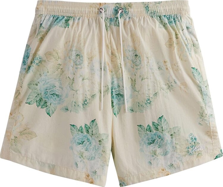 

Шорты Kith Printed Active Swim Short Vintage Roses 'Waffle', кремовый