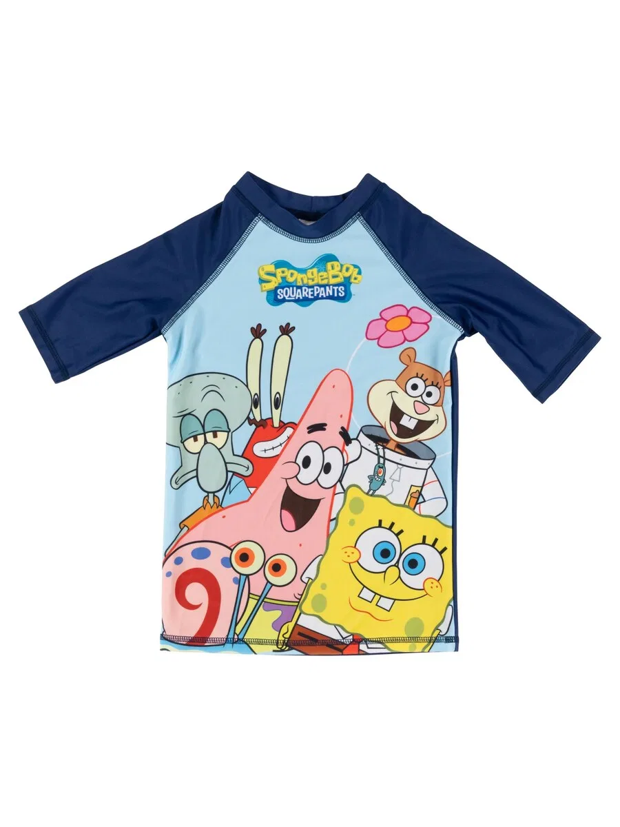Спортивный купальник SpongeBob 'Spongebob Schwammkopf UV-Schutz 50' синего цвета — фото 3