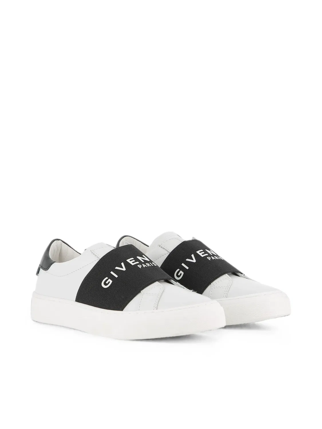 Кроссовки кожаные белые Givenchy, белый
