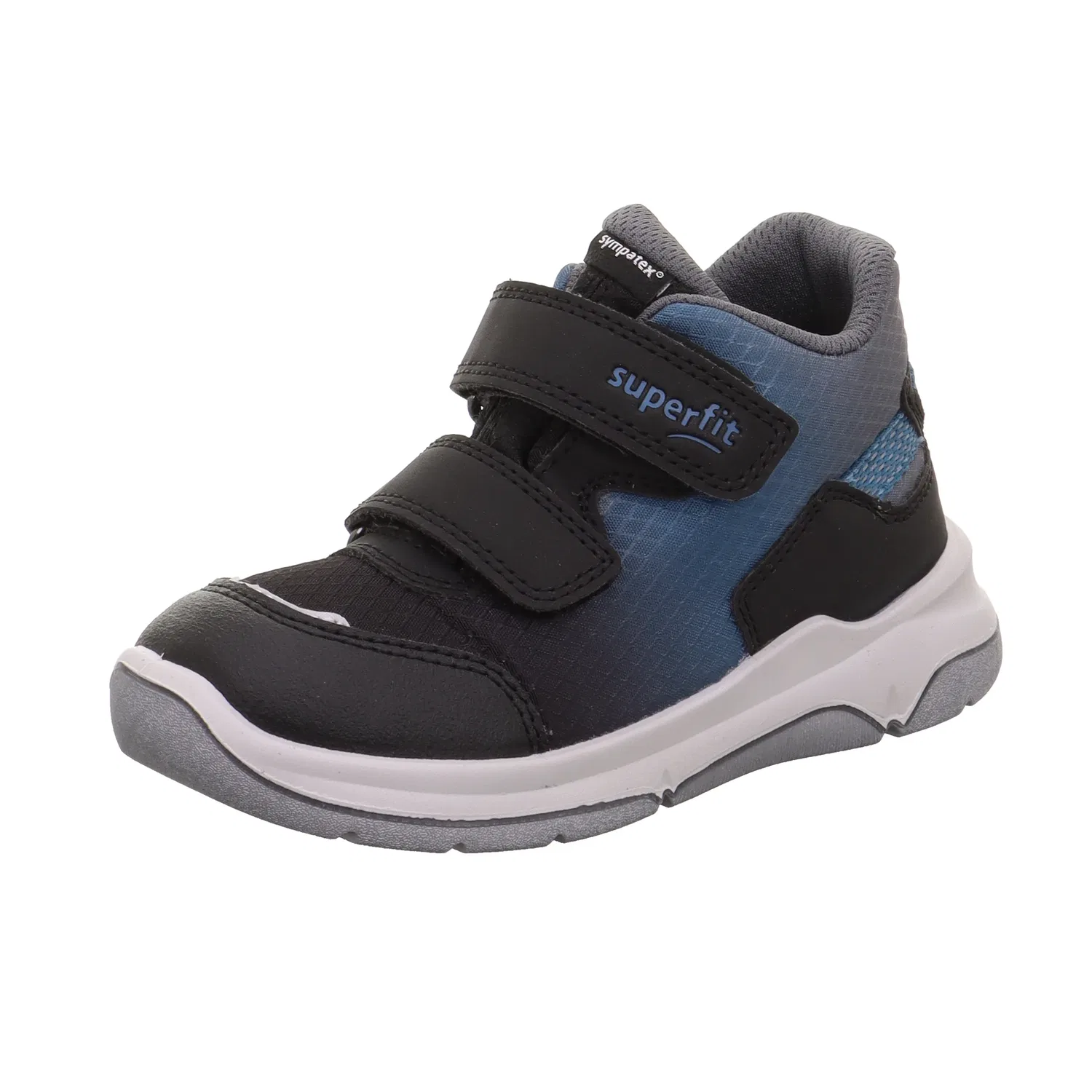Кроссовки высокие с контрастными вставками Cooper Superfit, черный