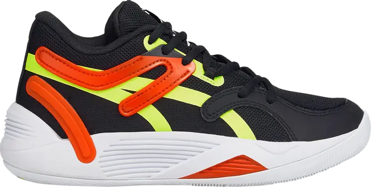 

Кроссовки Puma TRC Blaze Court Big Kid Black Cherry Tomato, черный