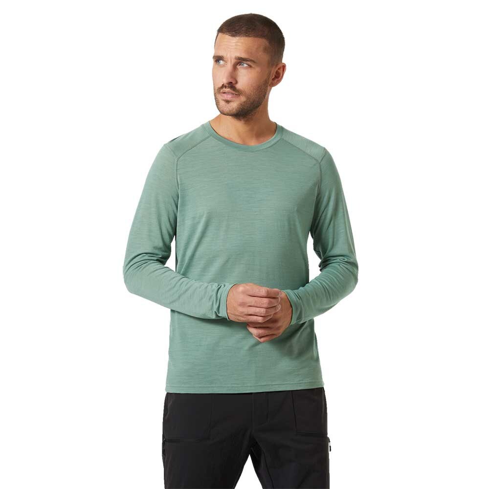 

Базовый слой Helly Hansen Durawool Crew Long, зеленый
