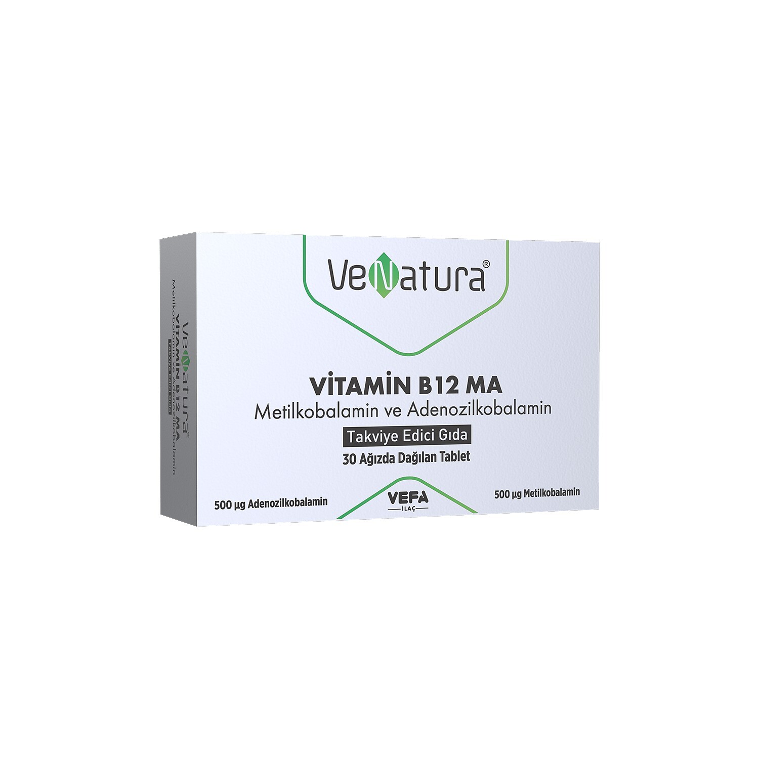 

Витамины Venatura B12 Ma, 30 таблеток