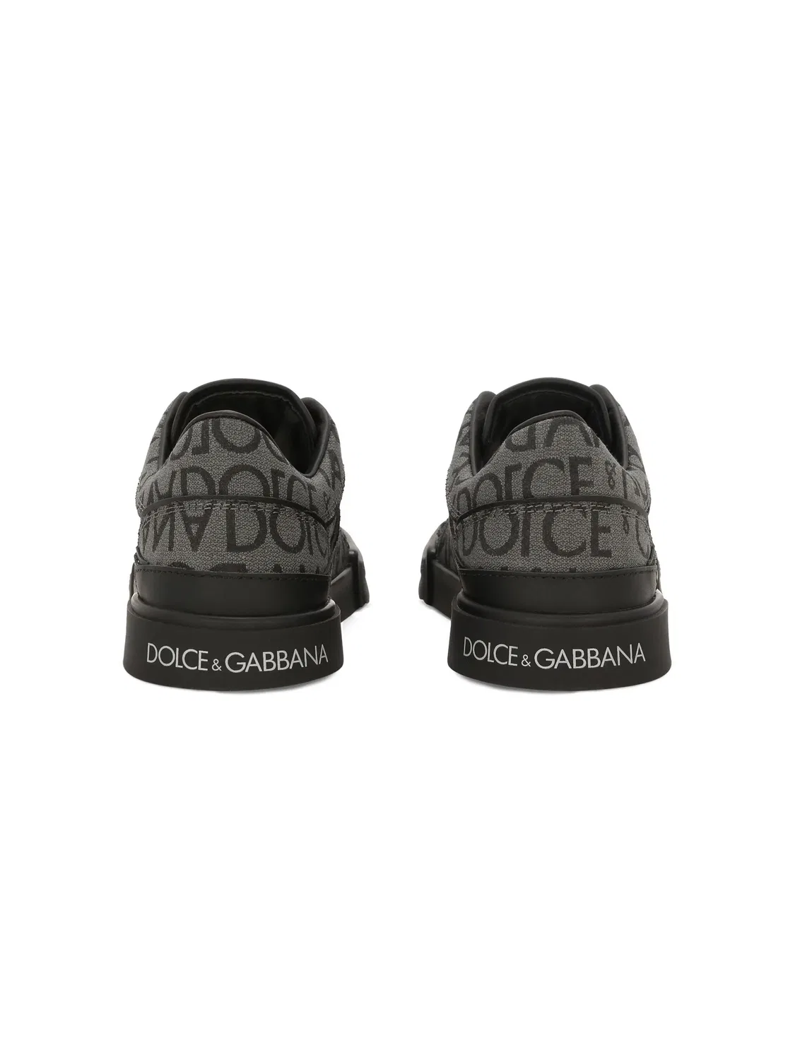 Кроссовки New Roma Low-Top Dolce & Gabbana, черный — фото 4