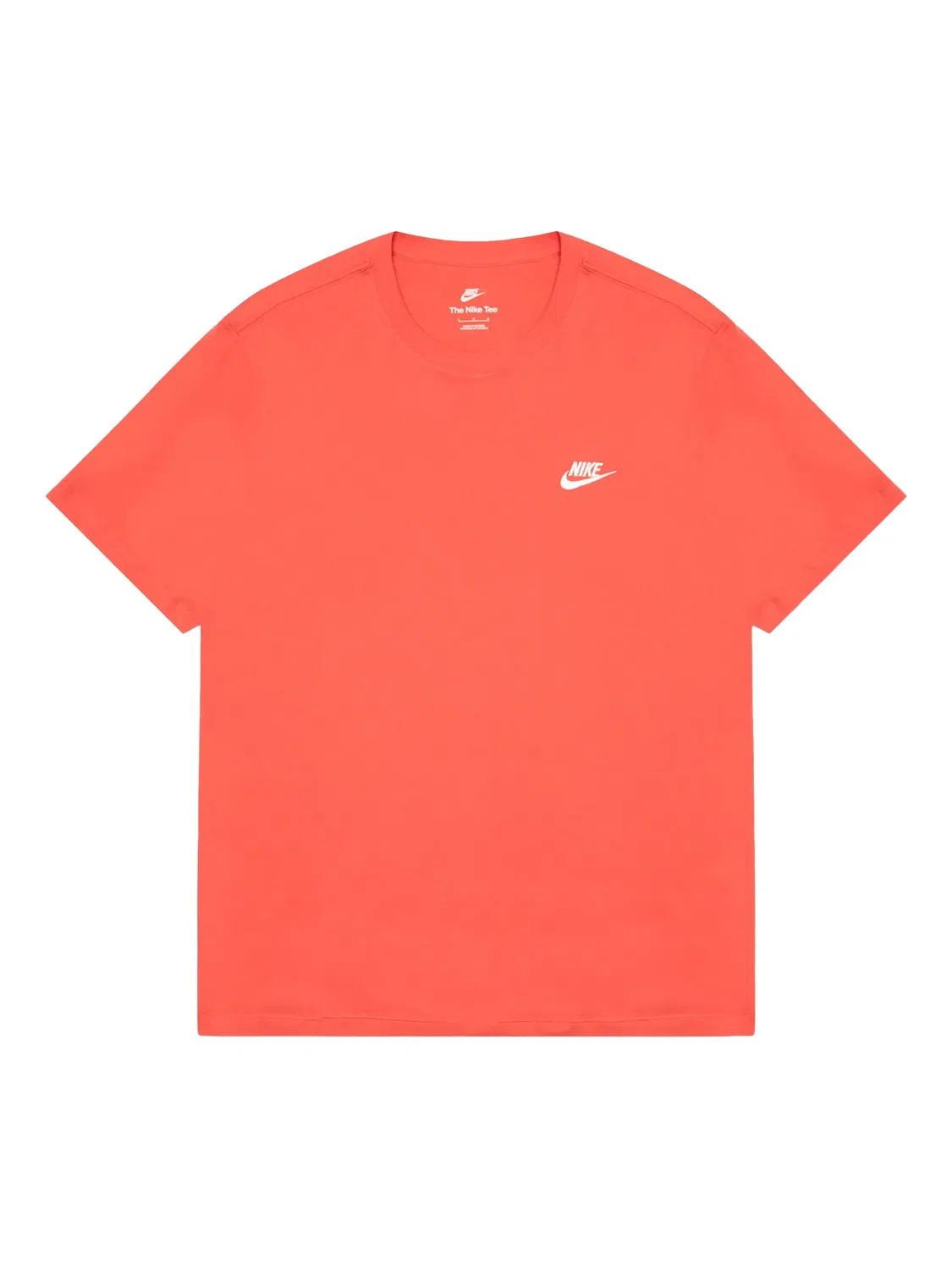 Футболка Sportswear Club с логотипом Nike, оранжевый