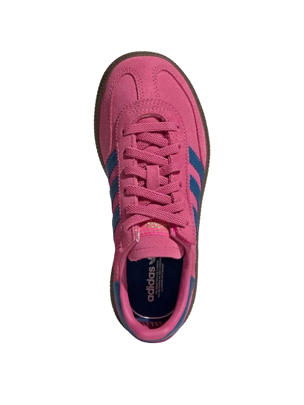 Кроссовки на шнуровке Spezial Adidas Kids, розовый — фото 4