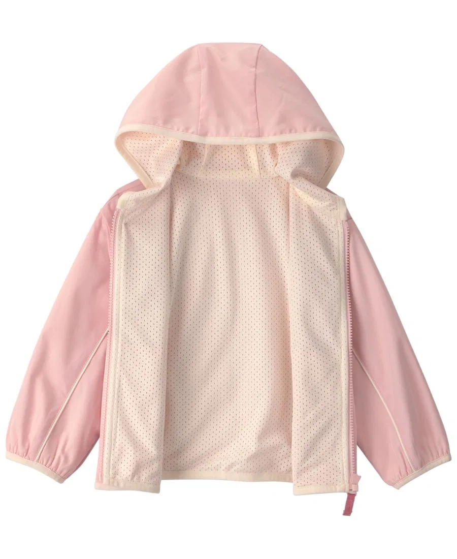 Детская куртка-худи с капюшоном, на молнии, с сердечком Carter's, Pink — фото 2