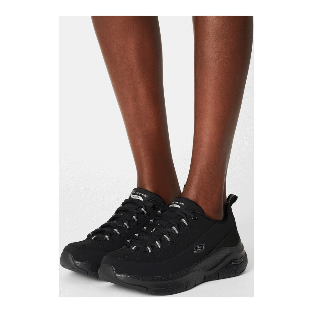 

Кроссовки Skechers Sport Arch Fit, black/silver, Черный, Кроссовки Skechers Sport Arch Fit, black/silver