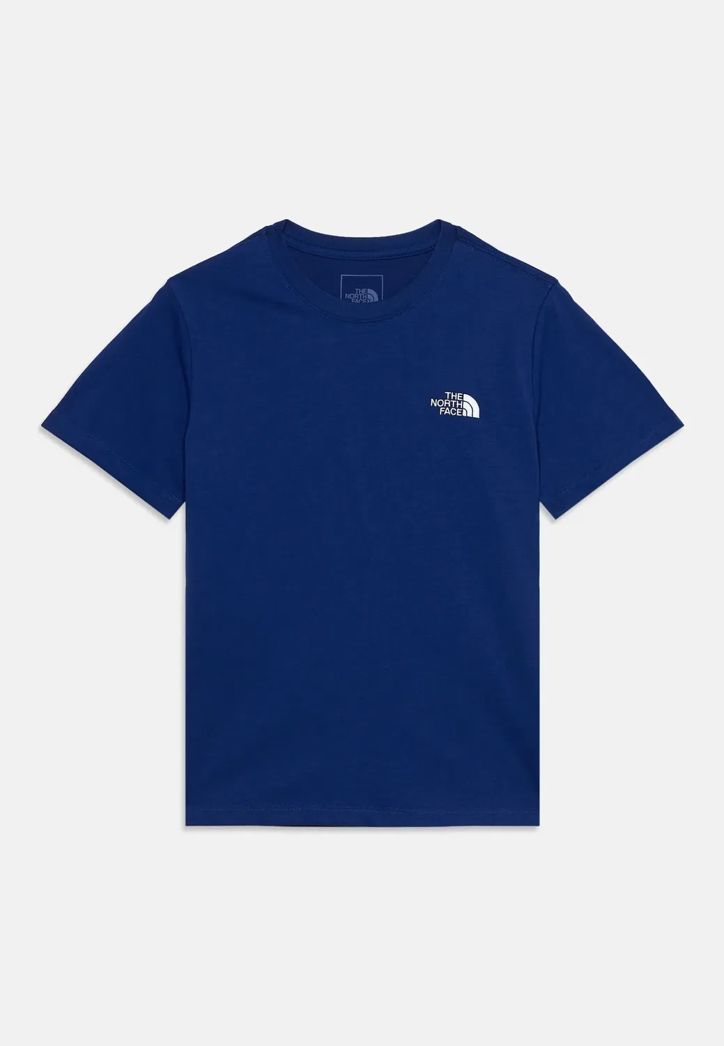 Футболка Teen Evolution Simple Dome Tee унисекс - базовая футболка The North Face, Bold Blue — фото 3