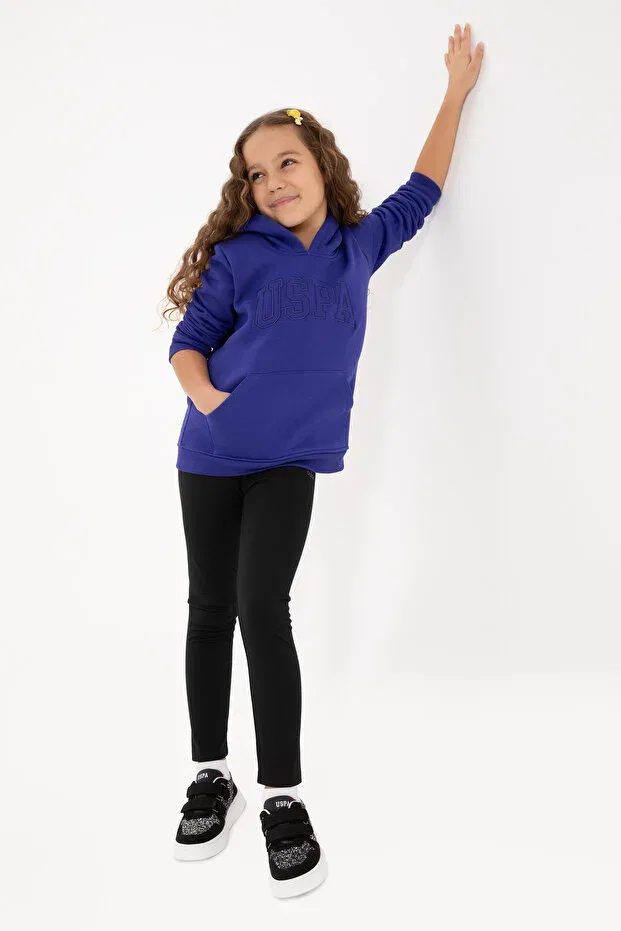 Детские леггинсы для девочек Узкие U.S. Polo Assn., Black
