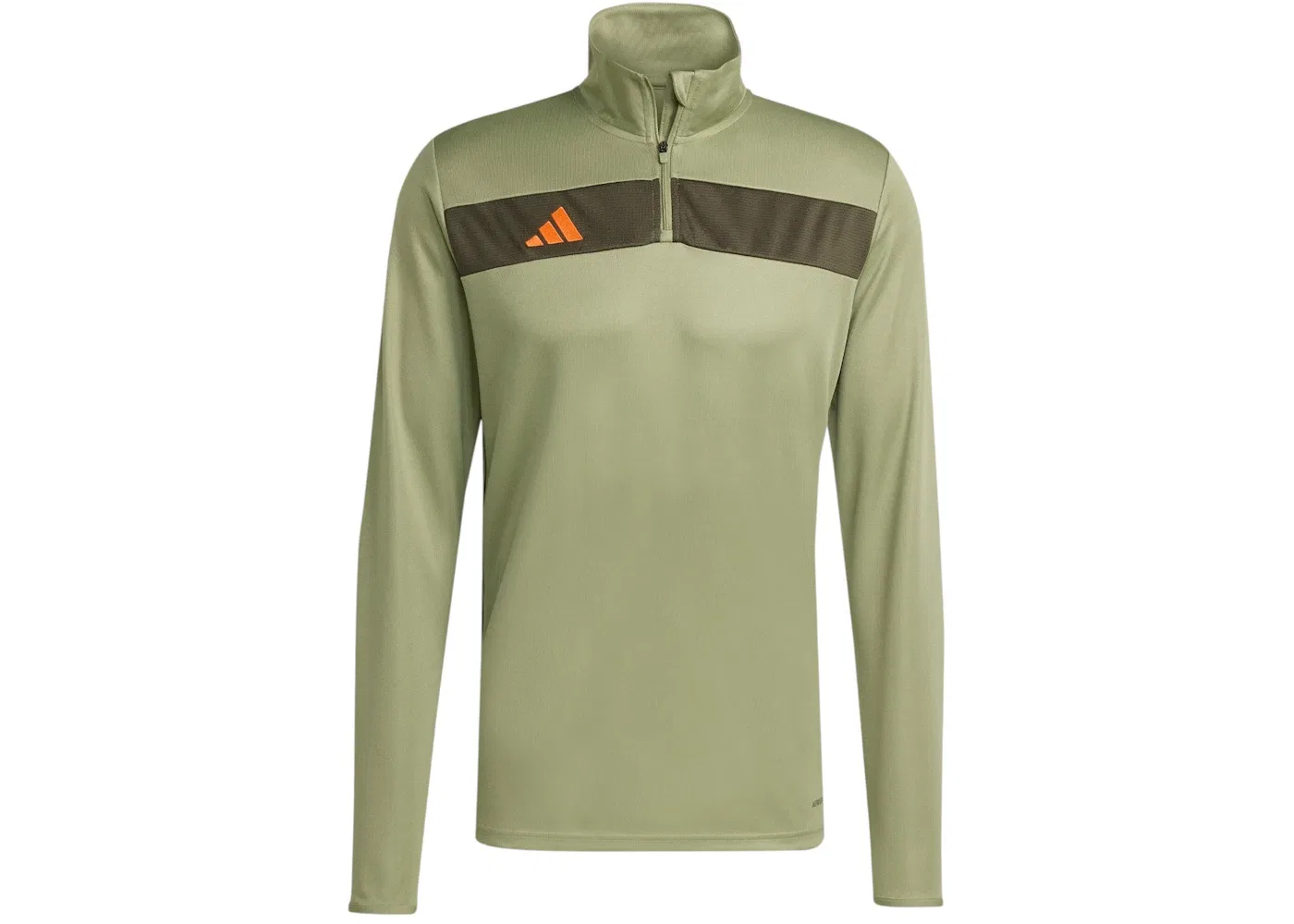 Мужская футболка с длинным рукавом Adidas Top, Tent Green Night Cargo Impact Orange
