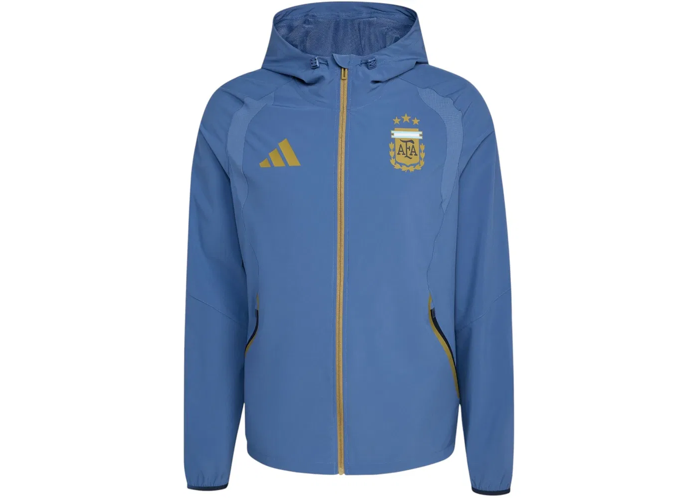 Мужская ветровка с длинным рукавом Windbreaker Adidas, Crew Blue