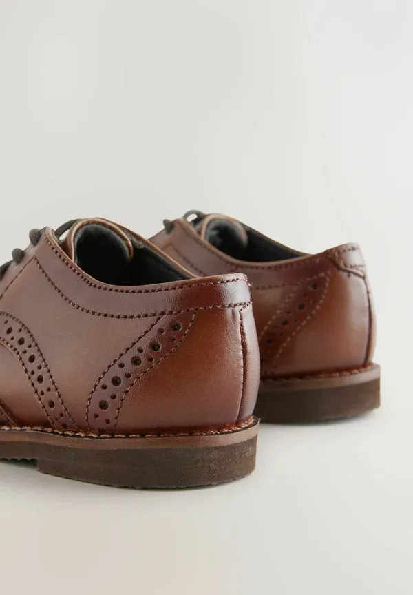 Туфли из кожи Next, Tan Brown, светло-коричневый — фото 4