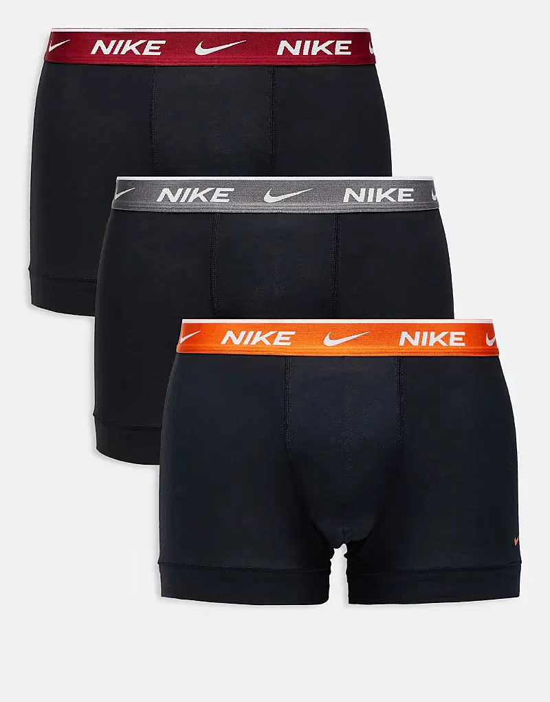 Трусы Essential Cotton 3 шт Nike, черный