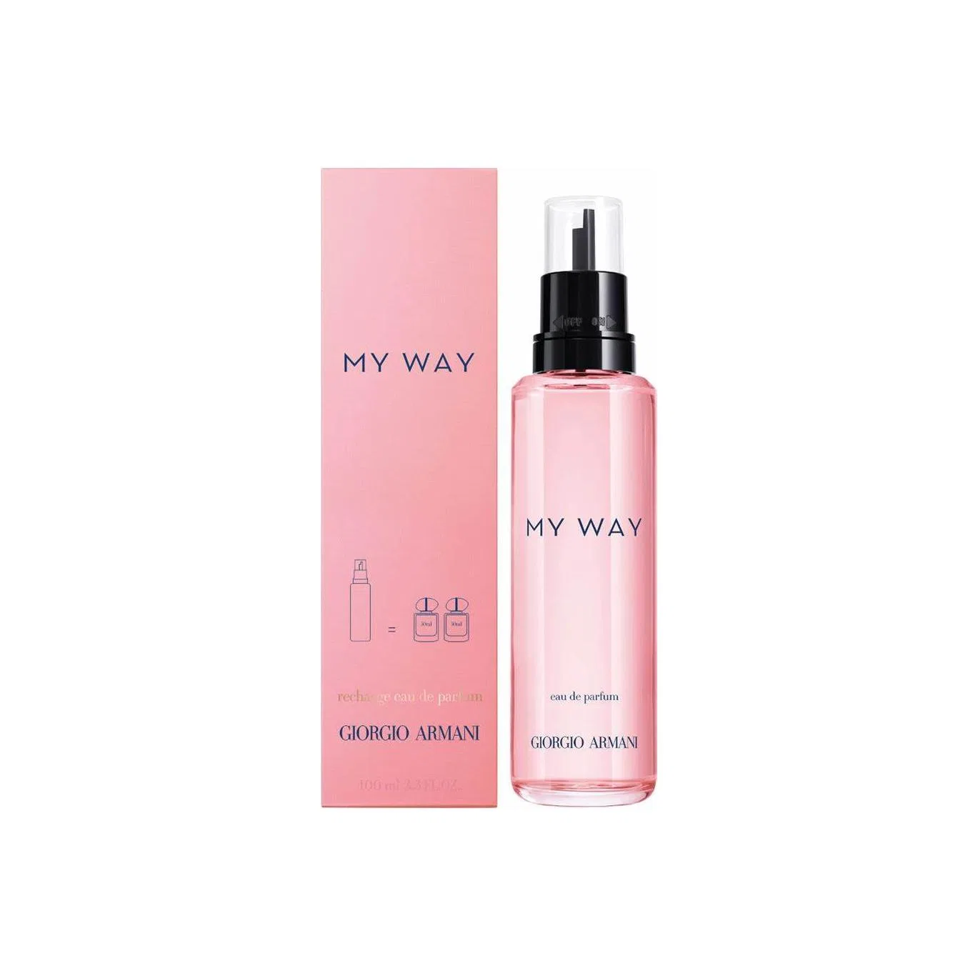 Женские духи MY WAY Refill Self Boundaryless Classic Version, 100 мл, GIORGIO ARMANI, Floral Fruity Accord