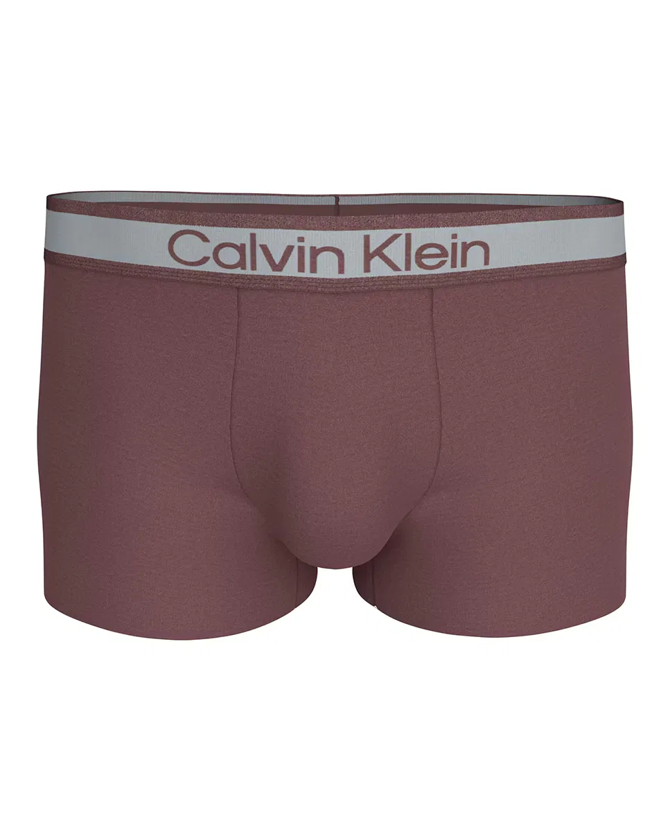 Боксеры с низкой посадкой, Bóxers Ajustados - Tonal Logo, Calvin Klein, коричневый