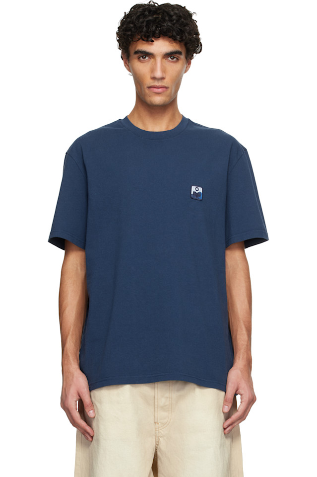 

Футболка ВМС США с изображением Хьюго Isabel Marant, индиго