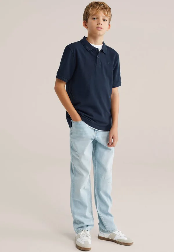 Рубашка поло We Fashion, Navy Blue