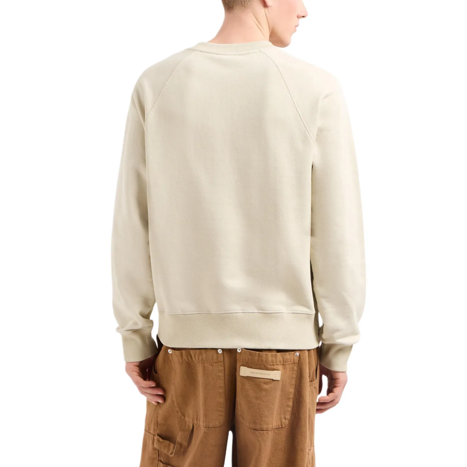Мужской свитшот Emporio Armani, Beige — фото 4