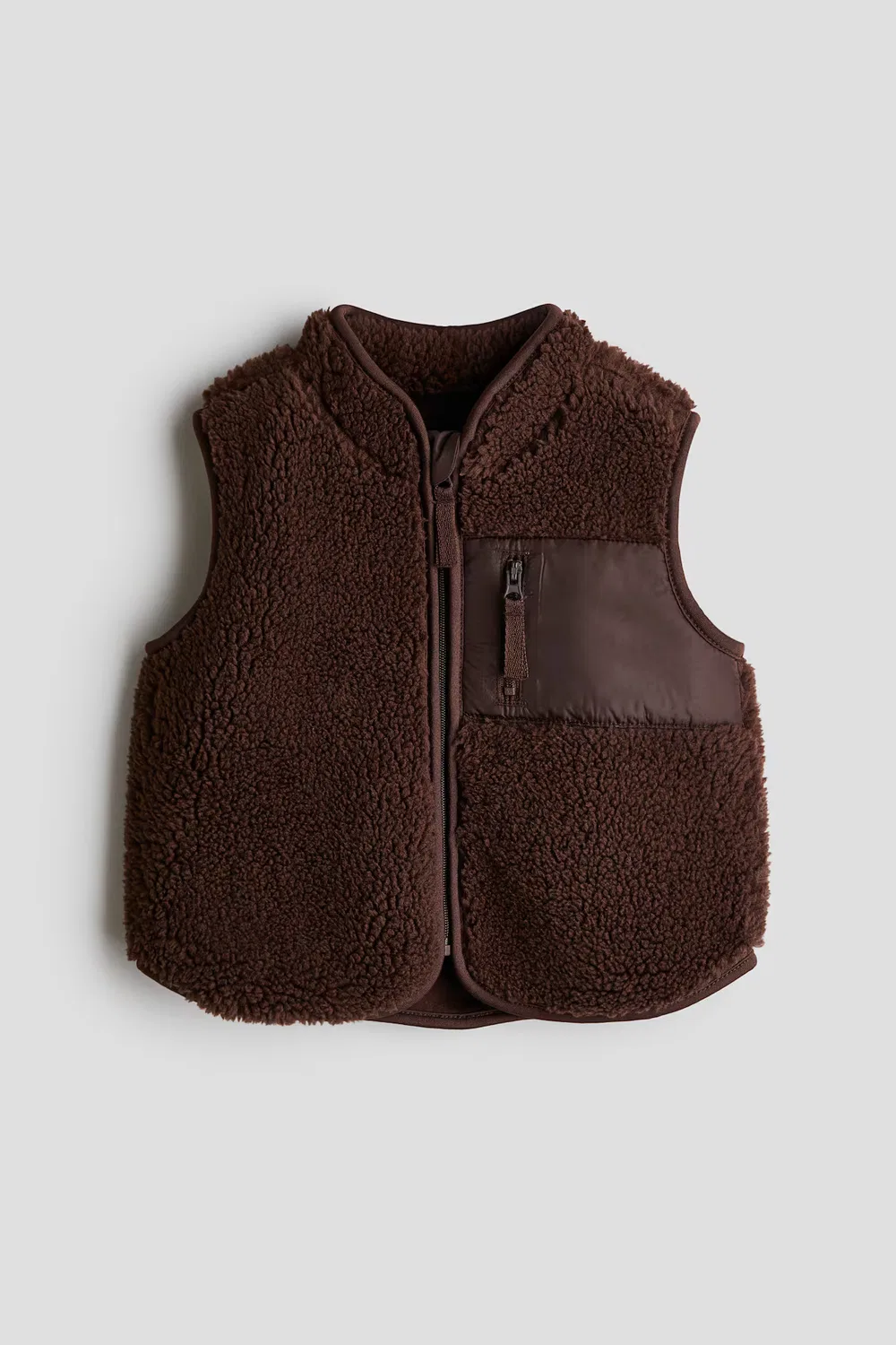 Жилет из плюшевого мишки H&M, Braun