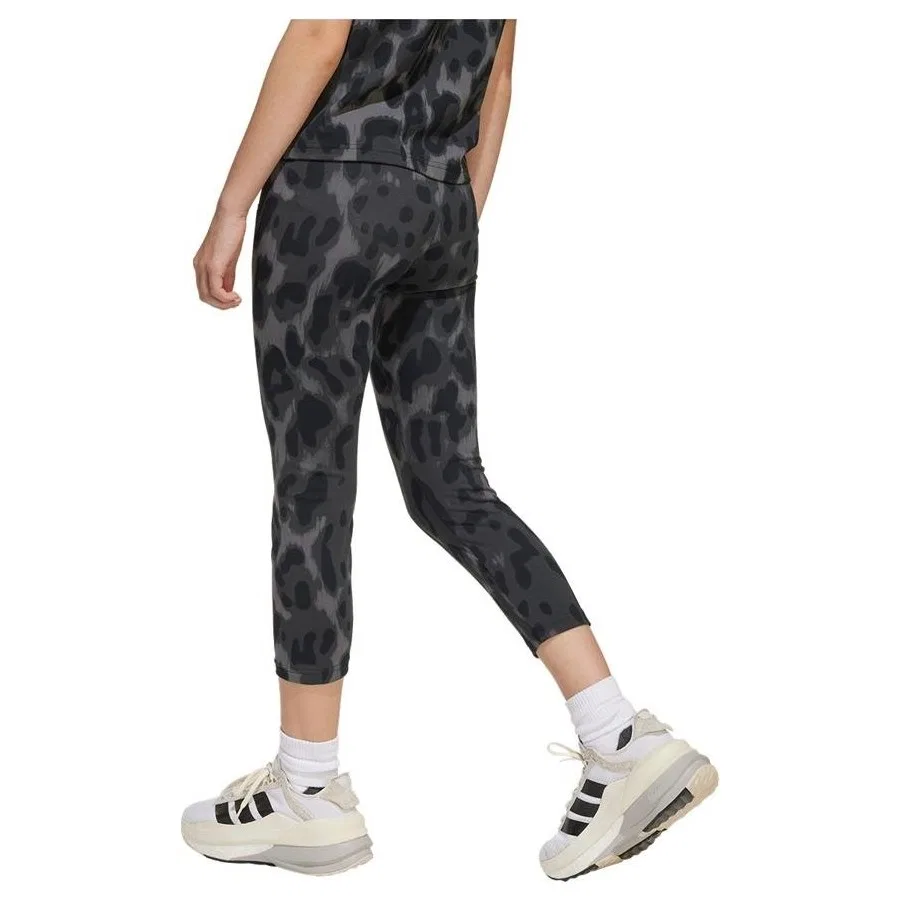 Детские спортивные леггинсы с принтом adidas JG FI AOP 7/8LE JJ4796, Серый — фото 3