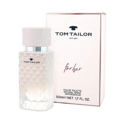 

Tom Tailor Women's Perfume for Her 50 мл - спортивное и элегантное сочетание персика, розы и мускуса