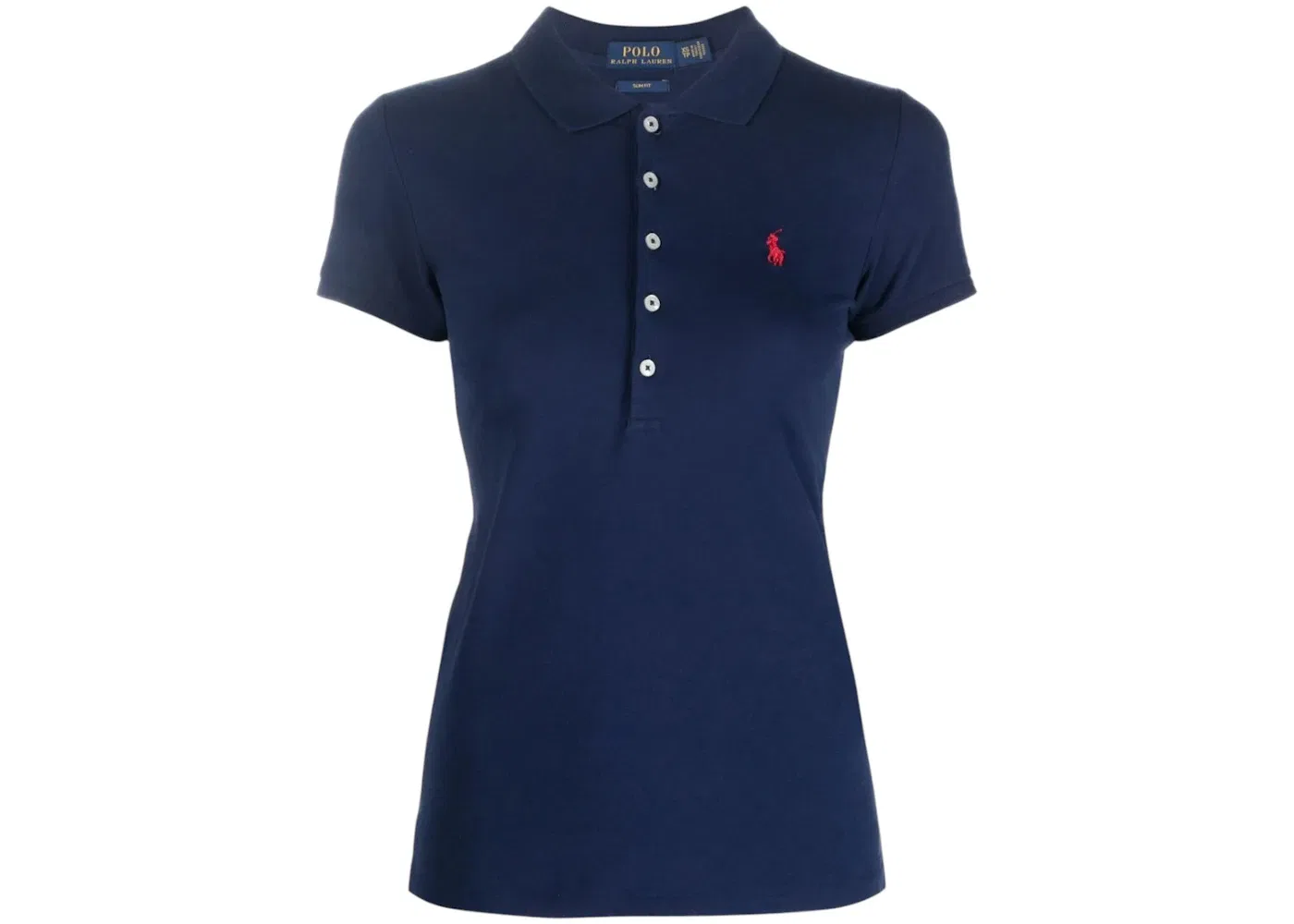 Женская рубашка-поло с коротким рукавом Polo Ralph Lauren, Newport Navy