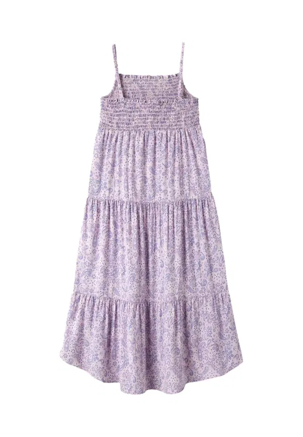 Платье макси с цветочным принтом Vinaya Maxikleid Name It, Lilac, лиловый — фото 2