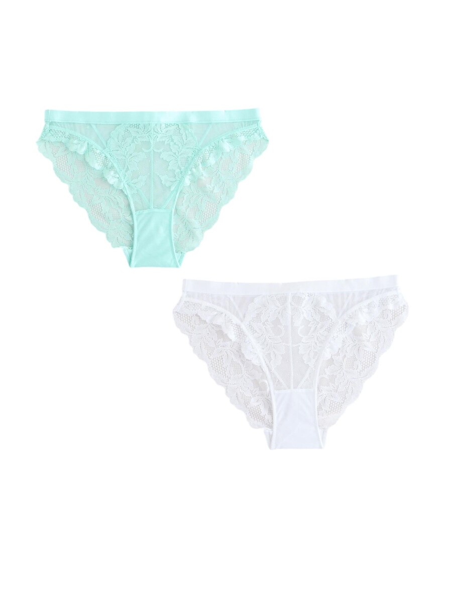 

Трусики Next, цвет Mint/White