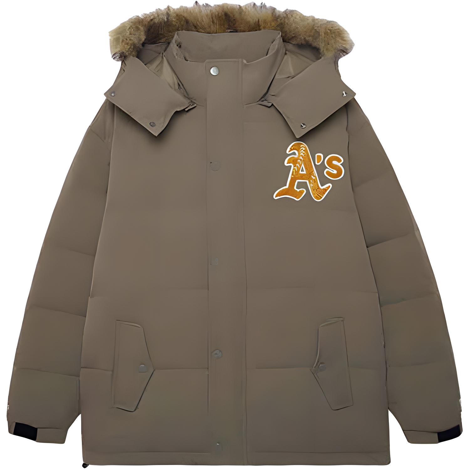 

New Era Пуховик MLB FW24 унисекс зеленый, Green