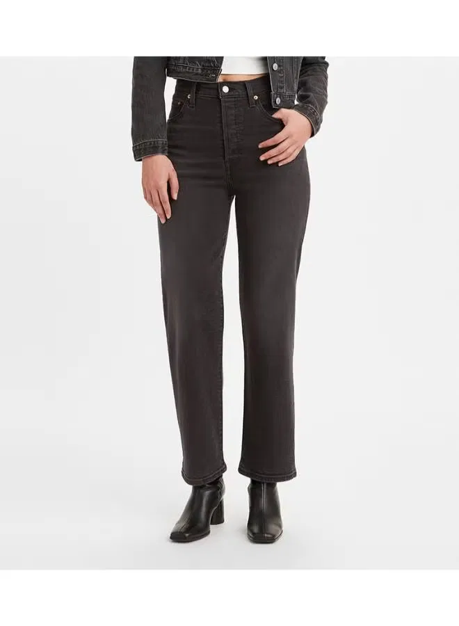 Джинсы прямые с эффектом подъема Wedgie Straight Levi'S, черный