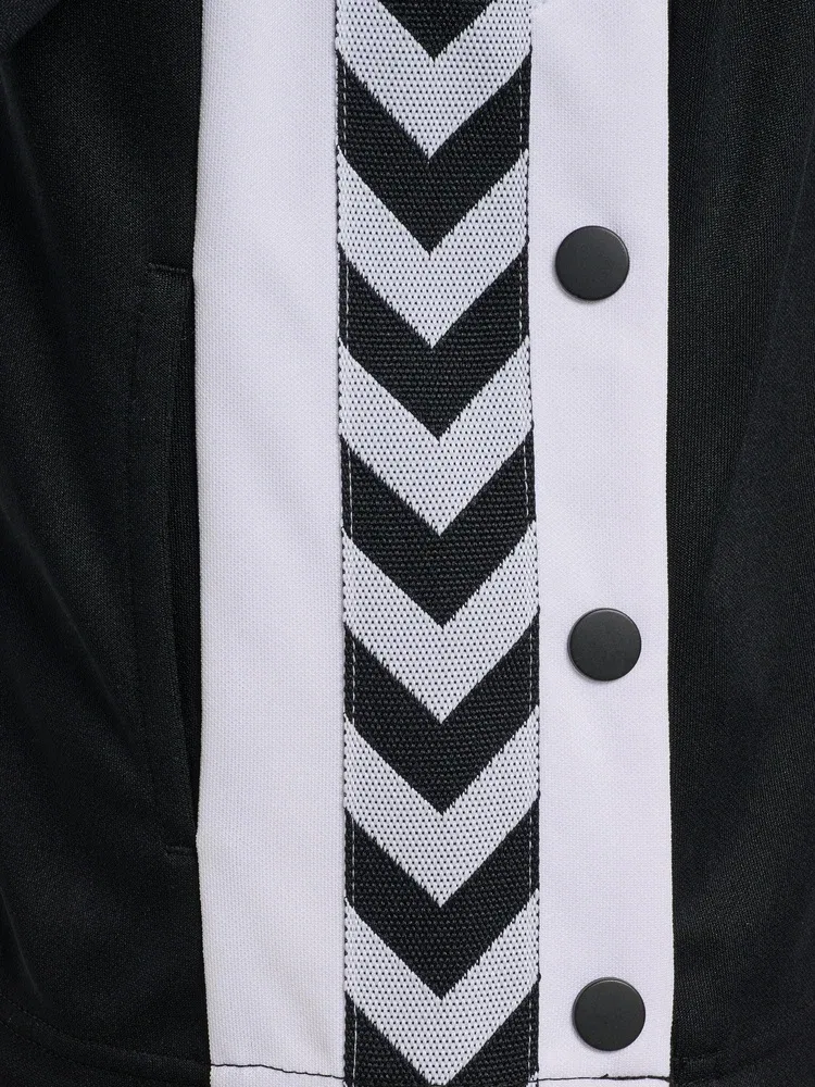 Детская тренировочная куртка Chevron Zip Jacket Hummel, черный — фото 3