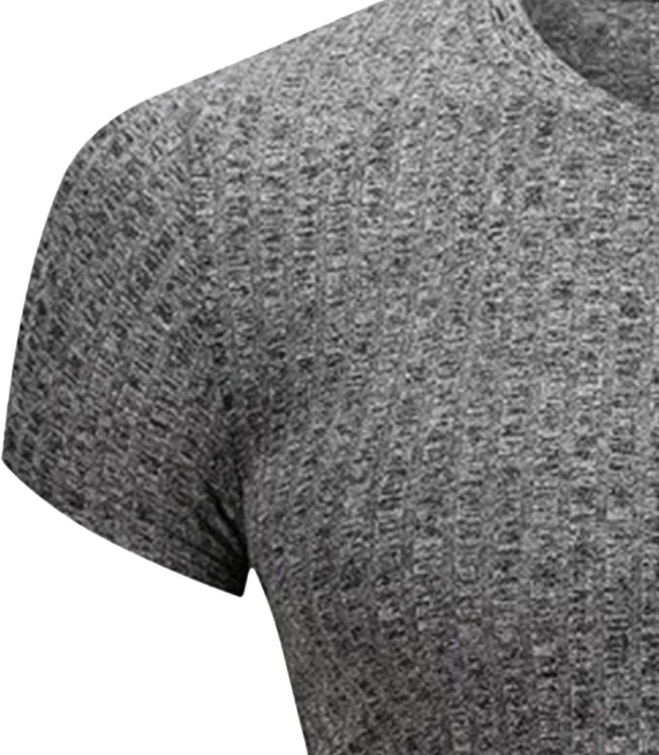 Мужская облегающая майка Muscle T Shirt, Grey — фото 4