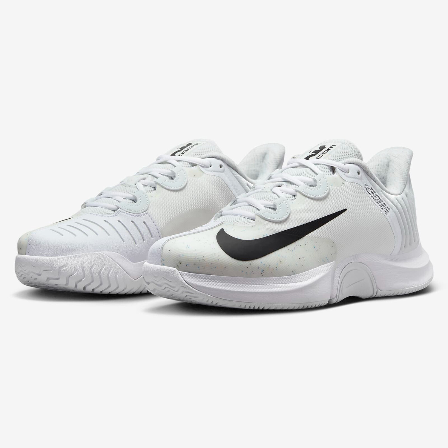 Кроссовки NikeCourt Air Zoom GP Turbo Osaka Women's Hard Court, белый/черный — фото 2